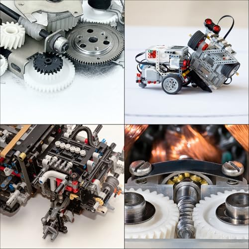 MECCANIXITY 40 Pcs Plastic Gears 30 Teeth Plastic Motor Gear Model 30122B Reduction Gear for RC Car Model DIY Robot (White, Module 0.5) - Image 7
