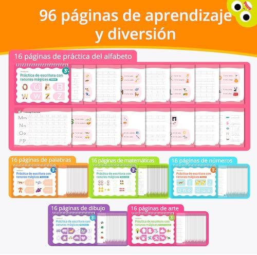 Spanish Writing Practice Book for Kids Ages 3-8 - Image 7