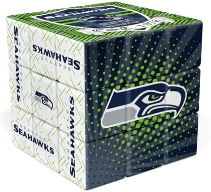 Party Animal NFL Football Speed Cube Puzzle, Seattle Seahawks by PartyAnimalInc