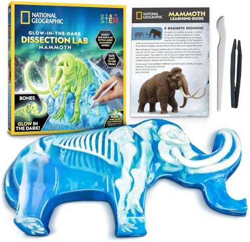 National Geographic Mammoth Dissection Kit and Anatomy Lab for Kids by BlueMarbleToys