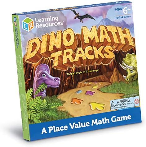 Learning Resources Dino Math Tracks Game - Image 7