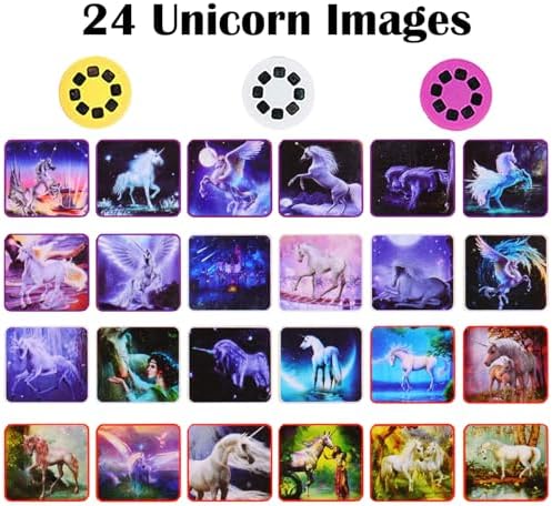 Georgie Porgy Children Projector Toys Educational Science Set Wall Ceiling Tent Torch Flashlight for Kids Gifts for Boys Girls (Unicorn) - Image 4