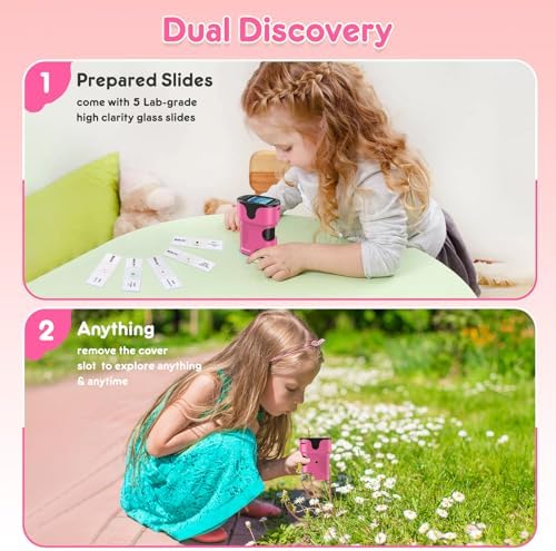 Kids Digital Microscope Science Gift: Complete STEM Toy Kit for Ages 4-12 - Image 5