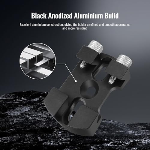 Alstar Universal Quick Release Finder Shoe Base - Bundle with - 8 Piece Eyepiece & Filter Accessory Kit - Image 7