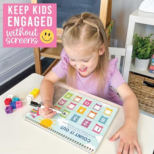 ABC Tracing Books for Kids Ages 3-5 Wipe Clean Preschool Workbooks 4-8 - Image 4