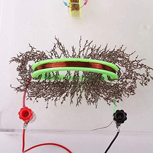 Educational Science Model Physical Current Magnetic Field Magnet Round Square Coil Iron Powder Physical Electromagnetism Experiment Teaching Instrument - Image 3