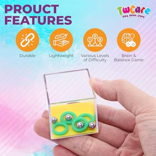 Brain Teaser Puzzle Cubes Party Favors for ADHD Autism Kids Adults 24 Pack Fidget Toy Set Gifts Mini Games Stress Relief Stocking Stuffers Bulk Goodie Bag Filler Treasure Box Classroom Prizes School - Image 5