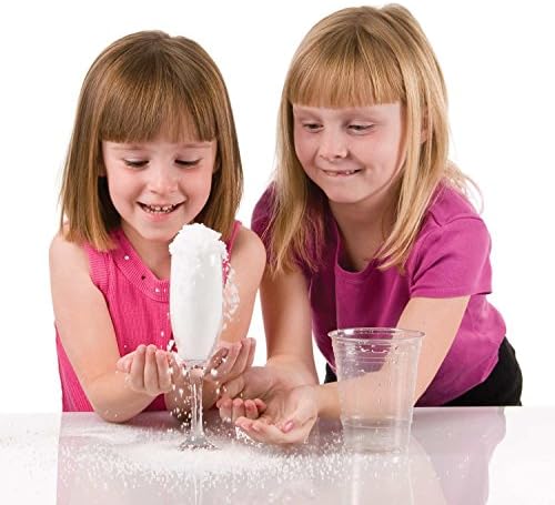 1-Pound Jar of Instant Snow Powder – Create a Winter Wonderland! Perfect for Kids, Holiday Fun, and DIY Snow Crafts (Jar, 2, Pound) - Image 4