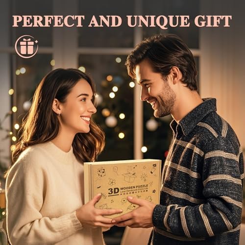 3D Wooden Puzzle Music Box for Adults-3D Puzzle Piano - Image 6