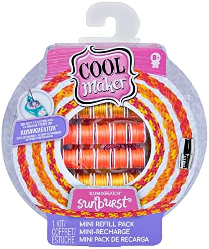 Cool Maker, KumiKreator Candy Mini Fashion Pack Refill, Friendship Bracelet Activity Kit by CoolMaker