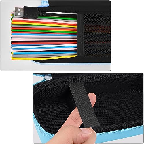 Leayjeen Storage Case Compatible with 3Doodler Start+ Essentialsfor 3D Pen Set for Kids, Fit for 3D Printing Pen Carrying case(Case Only)-Blue - Image 4