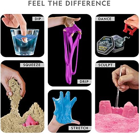 National Geographic Mega Sensory Science Kit with Slime, Moon Sand & Putty - Image 3