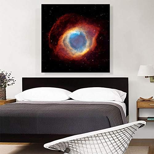 ARTCANVAS Hubble Telescope Helix Nebula Ring Eye of God Canvas Art Print Stretched Framed Painting Picture Poster Giclee Wall Decor - 36" x 36" (1.50" Deep) - Image 2