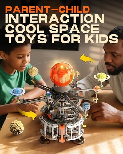 Solar System Building Set,STEM Toy for Science Learning Kids Age 8+,1282pcs - Image 4