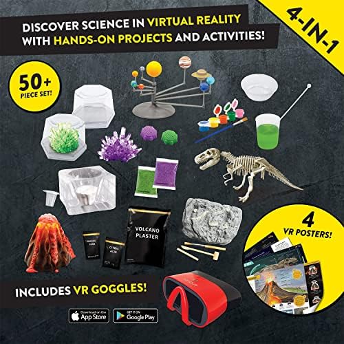 Abacus Brands Virtual Reality 4-in-1 STEM Science Kit for Kids, Age 8-12 - Image 4