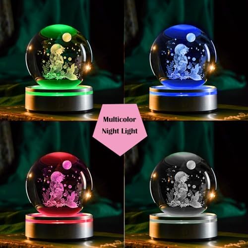 IFOLAINA Mermaid Crystal Ball Gifts for Girls Her Back to School Gifts - Image 4