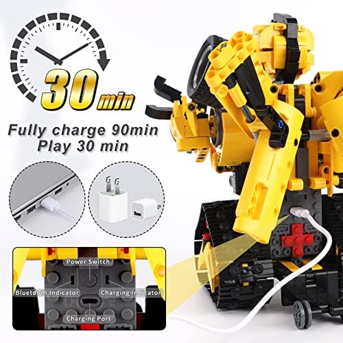 STEM Robotics Kit for Kids 8-12, APP & Remote Control Robot Building Kits - Image 5