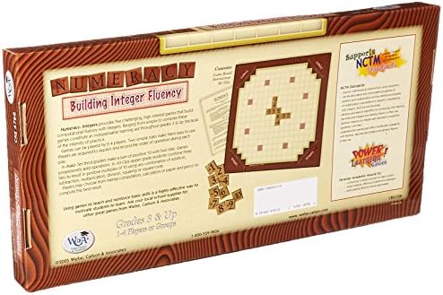Learning Advantage 4728 Numeracy: Building Integer Fluency Game, Grade: 3, 16.5" Height, 1.25" Width, 8" Length - Image 2
