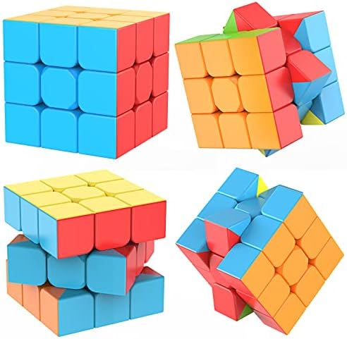 3x3 Speed Cube Stickerless with Stand & Tutorial Toy Gift for Boys 6-12 - Image 4