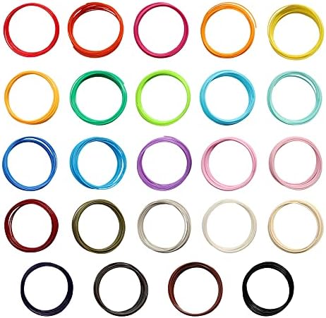 MIKA3D 24 Colors 1.75mm ABS 3D Pen Printer Filament Refill, Each Color 3.5m, Total 84m ABS Material, Support for MYNT3D / SCRIB3D 3D Printing Pen, Not Fit for 3Doodler Pen - Image 3