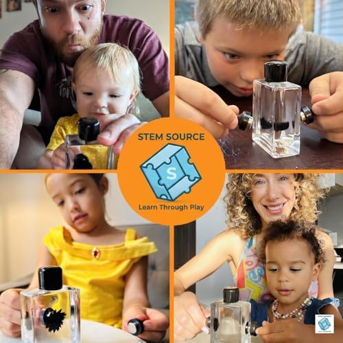 Ferrofluid Display Kit, Magnetic Liquid Science Desk Toy with 2 Magnets - Image 5