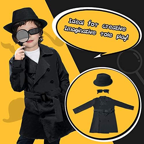 UNGLINGA Spy Kit for Kids Detective Outfit Fingerprint Toys Gifts - Image 2