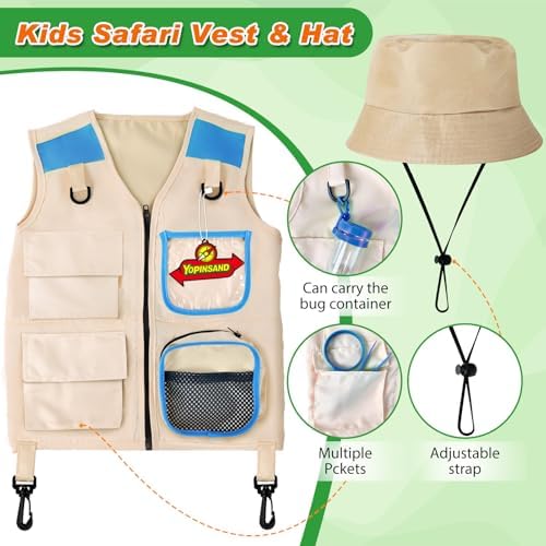 Bug Catcher Kit & Outdoor Explorer Kit for Kids, 10 Pcs Bug Catching Kit - Image 4