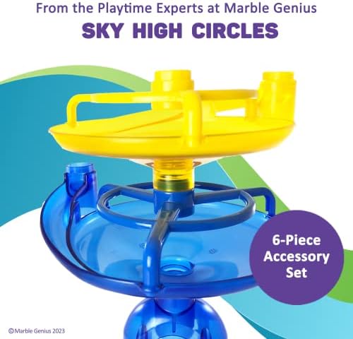 Marble Genius Sky High Circles - 6 pcs Marble Run Accessory Set - Image 2