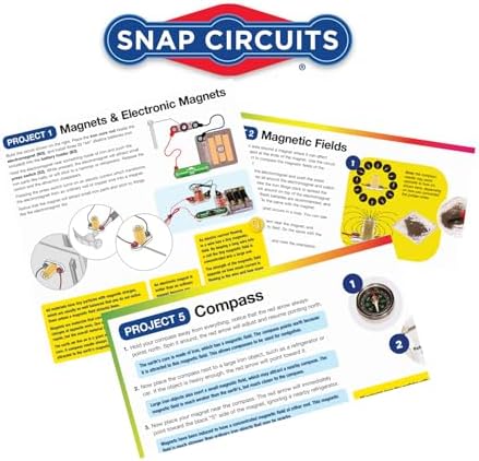 SNAP CIRCUITS Magnet Fun Lab STEM Science Toy for Boys & Girls Ages 8+ - Image 5