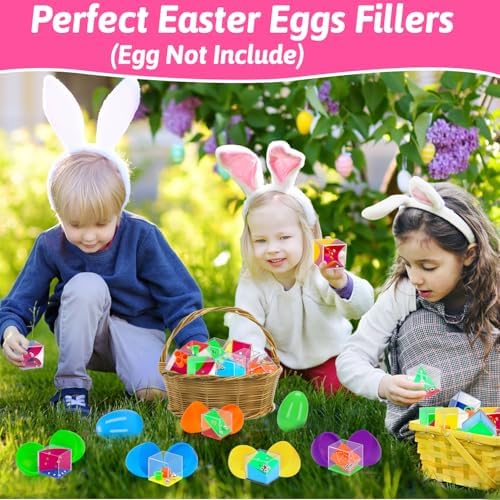 24PCS Brain Teaser Puzzles Cubes Party Favors Bulk for Kids 4-8 8-12 Birthday Summer Goodie Treat Bag Stuffers Classroom Treasure Chest Carnival Prizes Box Toys Pinata Filler End of Year Student Gift - Image 2