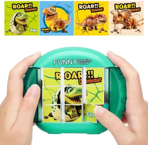 Rotating Puzzle for Toddlers Kids 3+, Travel Essentials Toys by Fullware