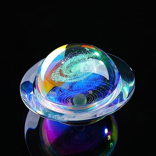 Qianwei 3D Solar System Model Galaxy Crystal Ball Astronomy Gift Room Decor - Image 4