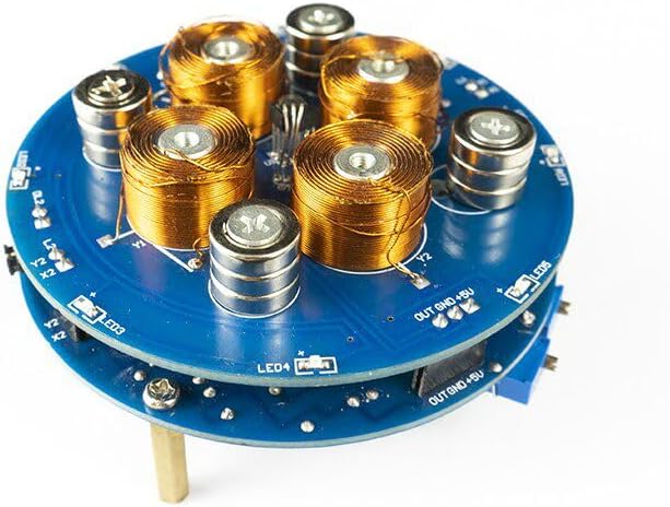 Magnetic Levitation DIY Kit with Clear Plastic Case, Circuit Board Soldering Project, Physics Electromagnetism Science Experiment Kit for STEM Education, Adults & Teens 14+ - Image 5