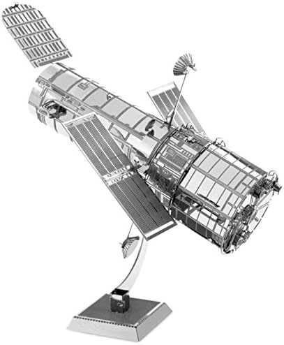 Set of 2 Metal Earth 3D Laser Cut Models: Hubble Telescope & Apollo Lunar Rover - Image 2