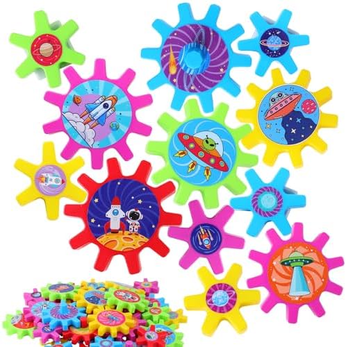 Relaxweex Magnetic Gears Interchangeable for Fridge,36 Pcs,Space by Relaxweex