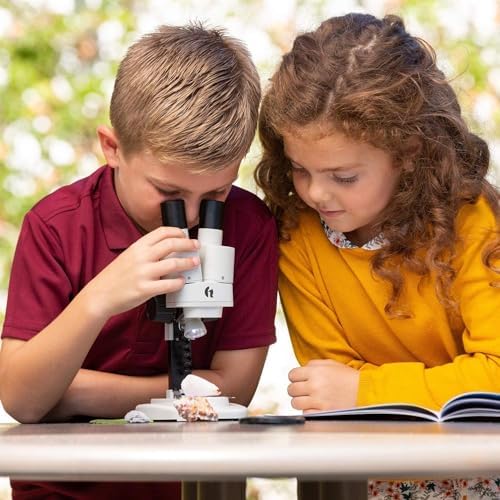 AmScope SE102Z-KT1 50X Binocular Stereo Microscope with Dual LED Light Kit - Image 6