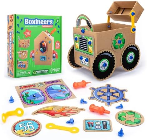 Educational Insights Boxineers Cardboard Vehicles by EducationalInsights