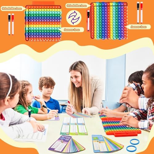 Multiplication Flash Cards + Division Flash Cards + Math Board - Image 6