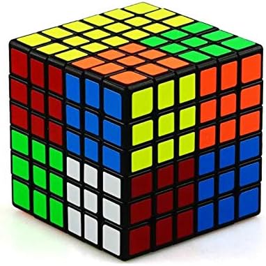 CuberSpeed Warrior 6x6 Black Magic Cube QY 6x6X6 stickered Speed Cube - Image 4