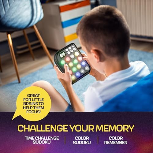 Croove Brain Teasers & Memory Game, 6 Fun Games, Stocking Stuffer Ages 6-11 - Image 2
