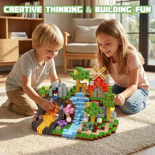 Magnetic Building Blocks STEM Toy Magnet Cubes for Kids 4-12 - Image 5