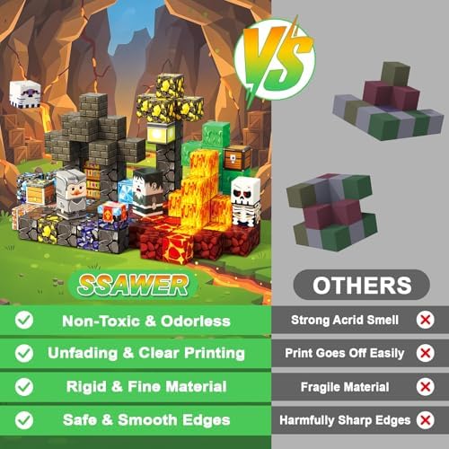 Magnetic Blocks, 100PCS Toys Building Cube Birthday Gifts for Kids - Image 5