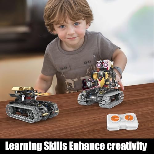 STEM Robotics Kit for Kids 8-14, 5-in-1 RC Building Set - Image 2