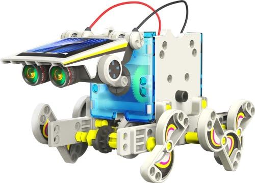 14-in-1 Educational Solar Robot | Build-Your-Own Robot Kit | Powered by the Sun
