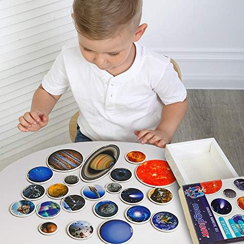 Magnets for Kids - Solar System, Planets - 22 PCS - Educational Set - Image 4