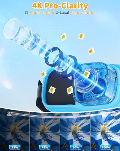 1000X Handheld Microscope for Kids, 4K Digital Kids Microscope Science Kits - Image 4