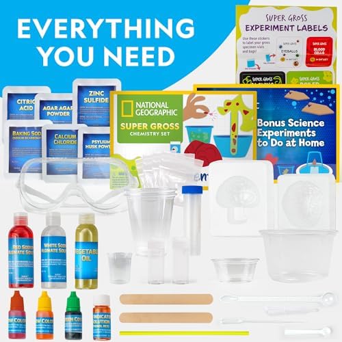 National Geographic Gross Science Kit with 45 Experiments for Kids 8-12 - Image 5
