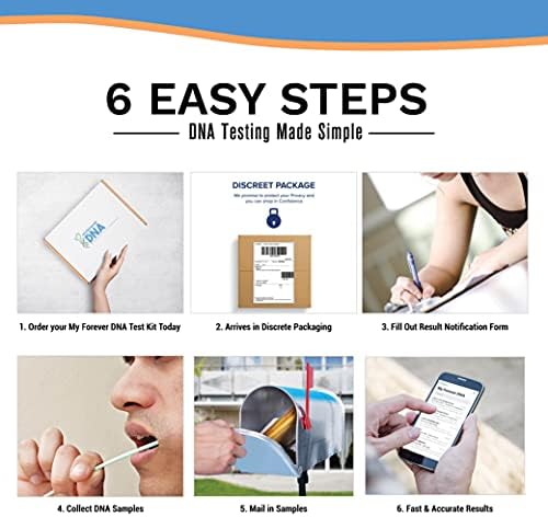 My Forever DNA® Sibling DNA Collection Kit | 46 DNA Markers | At-Home Sample Collection | Full or Half Sibling Relationship Analysis | Private & Confidential | All Fees Included - Image 4
