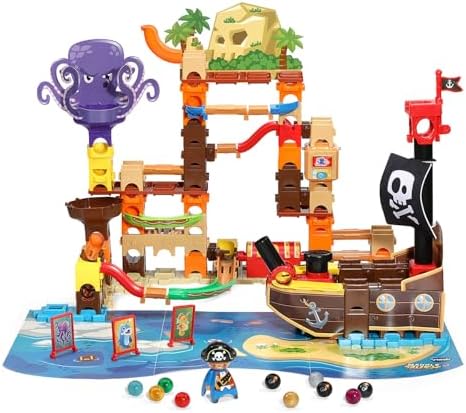 VTech Marble Rush Pirates Cove Adventure Set Marble Run Toy - Image 2