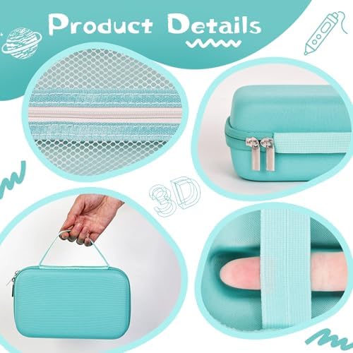 Hard Case Fits for MYNT3D Super/Professional Printing 3D Pen,Turquoise - Image 3